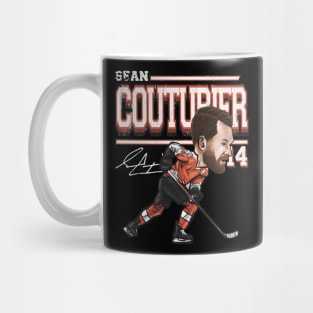 Sean Couturier Philadelphia Cartoon Mug